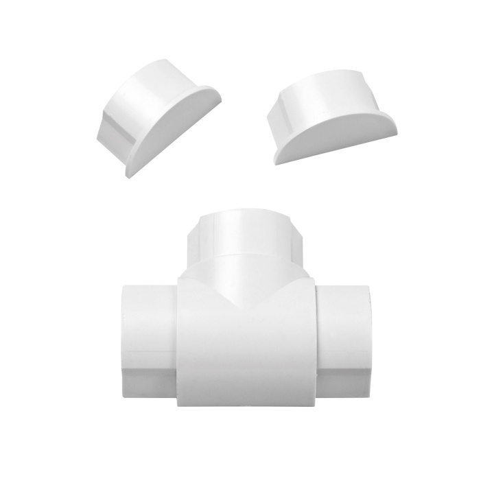 D-LINE Adapter Kit 50x25mm Vit i gruppen HEMELEKTRONIK / Kablar & Adaptrar / Kabelhantering hos TP E-commerce Nordic AB (C41966)