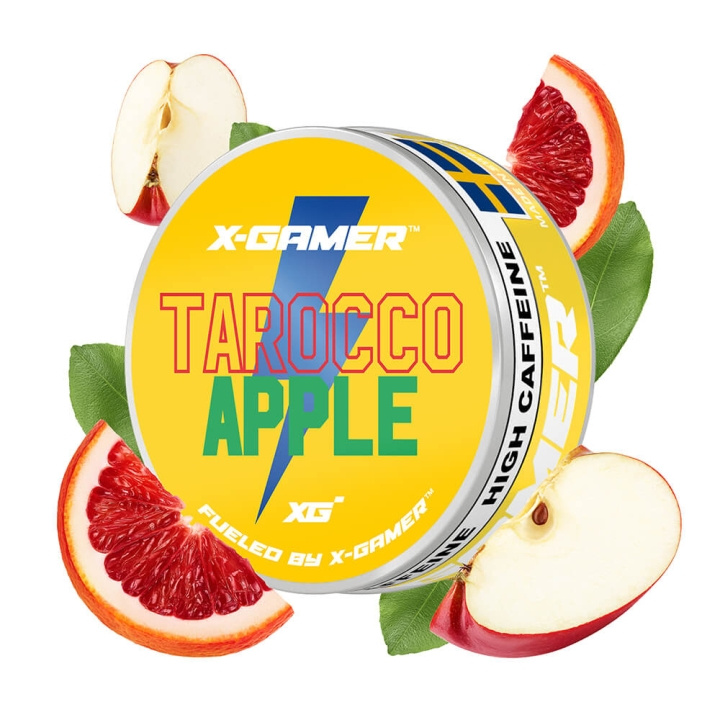 X-GAMER Energi Snus Tarocco Apple i gruppen DATORER & KRINGUTRUSTNING / Gaming / Energidryck för Gamers hos TP E-commerce Nordic AB (C42001)