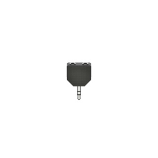 Hama Adapter Audio 2x3.5mm- 3.5mm 2xHona-Hane Svart