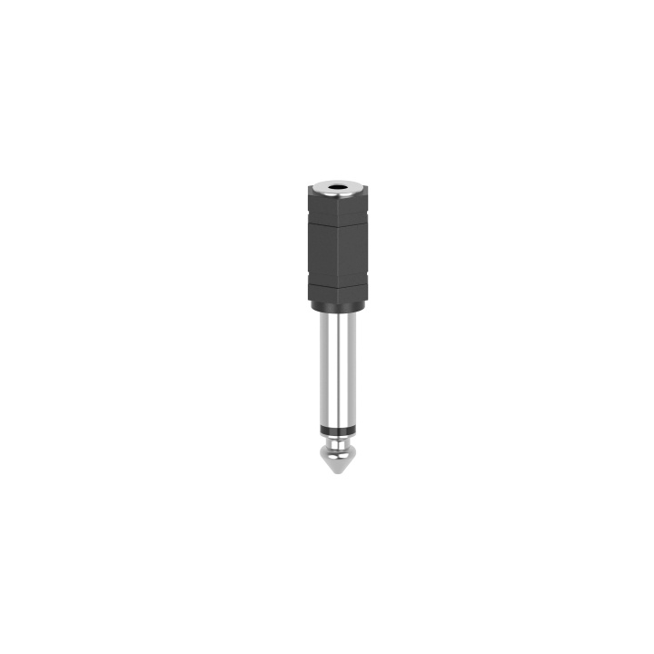 Hama Adapter Audio 3.5mm-6.3mm Hona Mono-Hane Mono Svart i gruppen HEMELEKTRONIK / Kablar & Adaptrar / Ljud Analog / Adaptrar hos TP E-commerce Nordic AB (C42074)