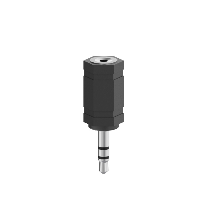 Hama Adapter Audio 3.5mm-2.5mm Hane-Hona Stereo Svart i gruppen HEMELEKTRONIK / Kablar & Adaptrar / Ljud Analog / Adaptrar hos TP E-commerce Nordic AB (C42076)