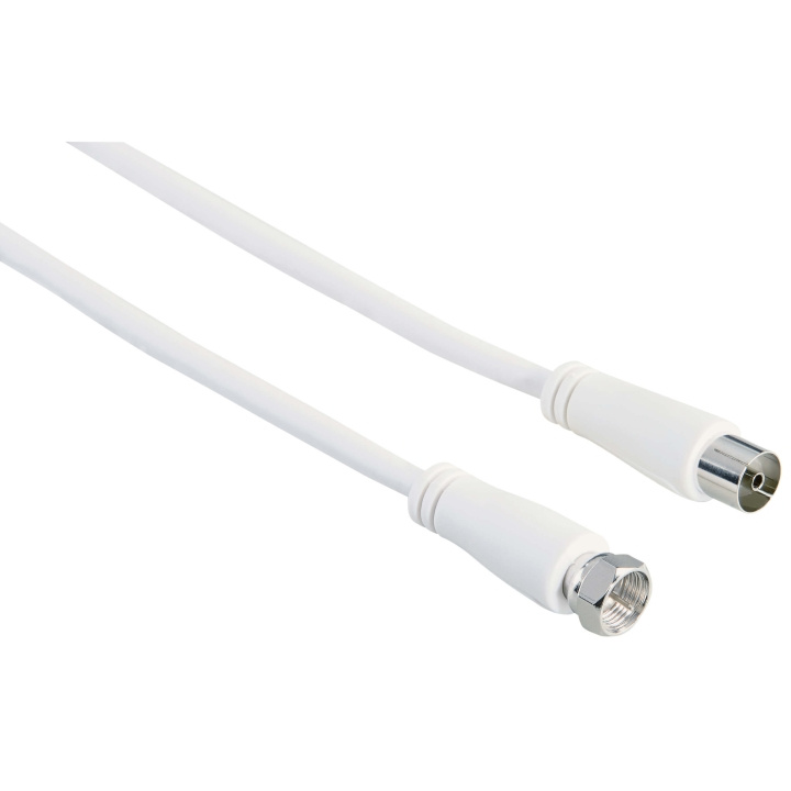 Hama Kabel Antenn SAT 90dB F-Plug-Coax Hona Vit 3m i gruppen HEMELEKTRONIK / Kablar & Adaptrar / Antennkablar & Tillbehör / Antennkablar hos TP E-commerce Nordic AB (C42089)