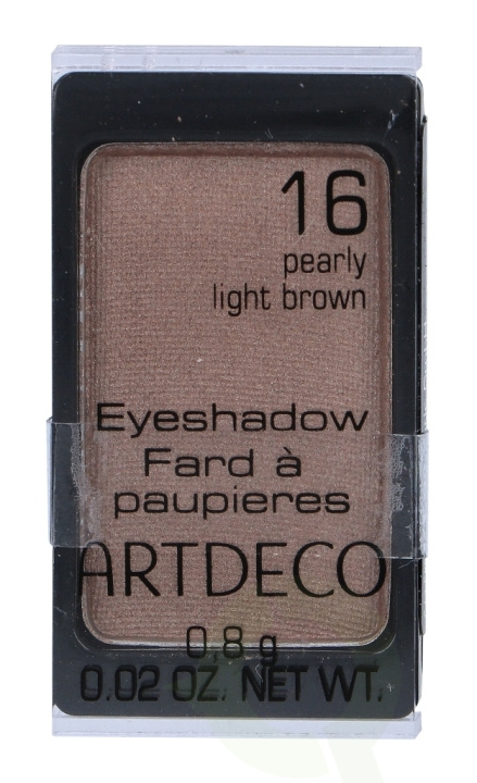 Artdeco Eyeshadow Pearl 0.8 gr #16 Pearly Light Brown i gruppen SKÖNHET & HÄLSA / Makeup / Ögon & Ögonbryn / Ögonskuggor hos TP E-commerce Nordic AB (C42148)