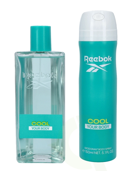 Reebok Cool Your Body Women Giftset 250 ml, Edt Spray 100ml/Body Spray 150ml i gruppen SKÖNHET & HÄLSA / Presentkit / Presentkit För Henne hos TP E-commerce Nordic AB (C42307)