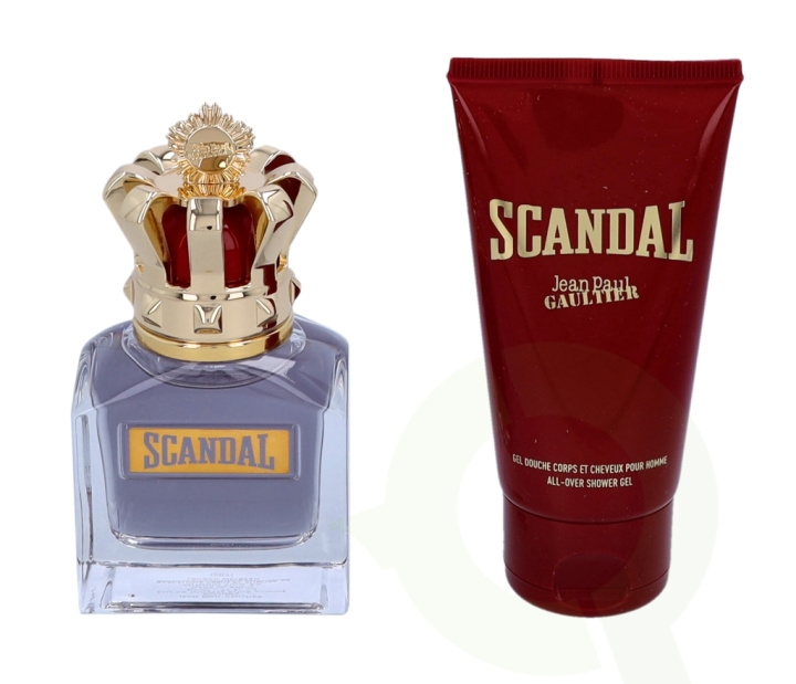 J.P. Gaultier Scandal Pour Homme Giftset 125 ml Edt Spray 50ml/Shower Gel 75ml i gruppen SKÖNHET & HÄLSA / Presentkit / Presentkit För Honom hos TP E-commerce Nordic AB (C42320)