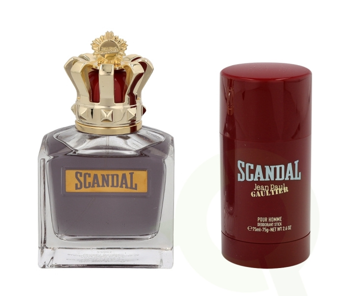 J.P. Gaultier Scandal For Him Giftset 175 ml Edt Spray 100ml/Deo Stick 75gr i gruppen SKÖNHET & HÄLSA / Presentkit / Presentkit För Honom hos TP E-commerce Nordic AB (C42321)
