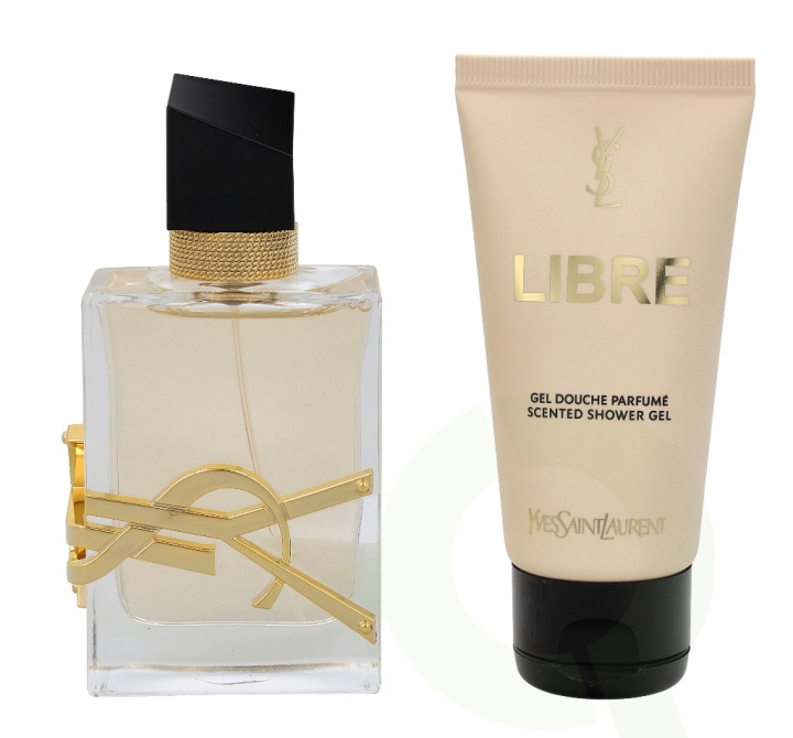 Yves Saint Laurent YSL Libre Giftset 100 ml, Shower Gel 50ml / Edp Spray 50ml i gruppen SKÖNHET & HÄLSA / Presentkit / Presentkit För Henne hos TP E-commerce Nordic AB (C42411)