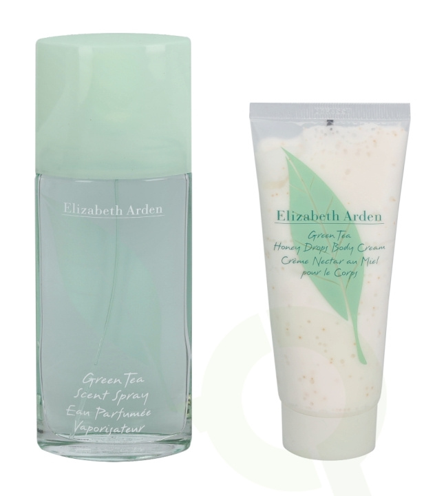 Elizabeth Arden E.Arden Green Tea Giftset 200 ml, Edp Spray 100ml/Body Cream 100ml i gruppen SKÖNHET & HÄLSA / Presentkit / Presentkit För Henne hos TP E-commerce Nordic AB (C42462)