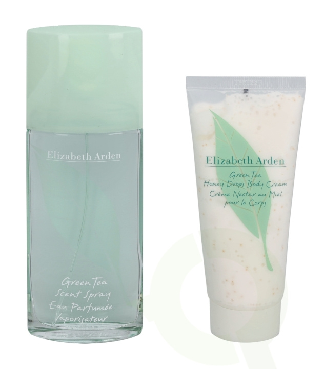 Elizabeth Arden E.Arden Green Tea Giftset 200 ml, Edp Spray 100ml/Body Cream 100ml i gruppen SKÖNHET & HÄLSA / Presentkit / Presentkit För Henne hos TP E-commerce Nordic AB (C42462)