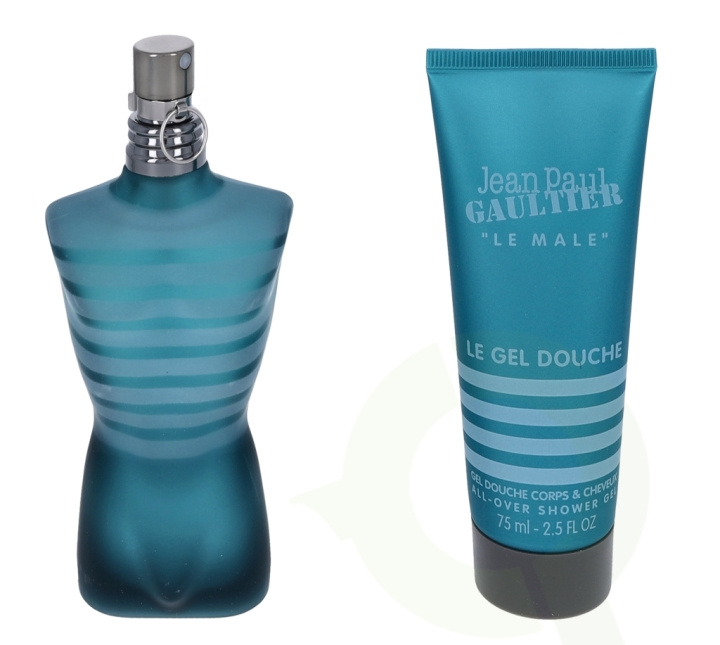 J.P. Gaultier Le Male Giftset 150 ml Edt Spray 75ml/Shower Gel 75ml i gruppen SKÖNHET & HÄLSA / Presentkit / Presentkit För Honom hos TP E-commerce Nordic AB (C42500)