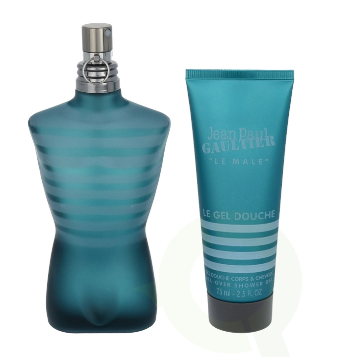 J.P. Gaultier Le Male Giftset 200 ml Edt Spray 125ml/Shower Gel 75ml i gruppen SKÖNHET & HÄLSA / Presentkit / Presentkit För Honom hos TP E-commerce Nordic AB (C42504)