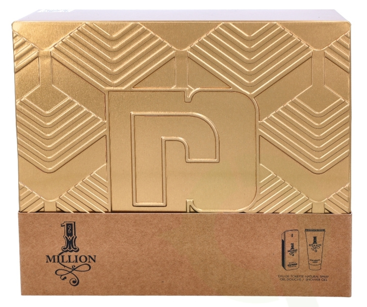 Paco Rabanne Giftset Paco Rabanne 1 Million Edt 100ml + Shower Gel 100ml i gruppen SKÖNHET & HÄLSA / Presentkit / Presentkit För Honom hos TP E-commerce Nordic AB (C42529)