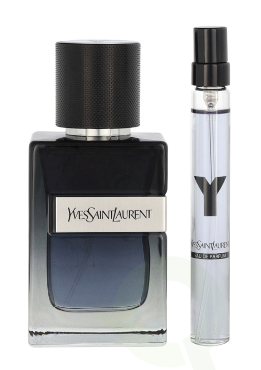 Yves Saint Laurent YSL Y For Men Giftset 70 ml, Edp Spray 60ml/Edp 10ml i gruppen SKÖNHET & HÄLSA / Presentkit / Presentkit För Honom hos TP E-commerce Nordic AB (C42537)