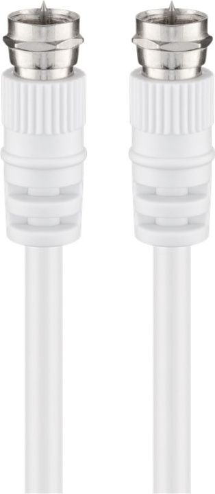 Goobay SAT-antennkabel ( F-plugg > F-plugg i gruppen HEMELEKTRONIK / Kablar & Adaptrar / Antennkablar & Tillbehör / Antennkablar hos TP E-commerce Nordic AB (C42619)