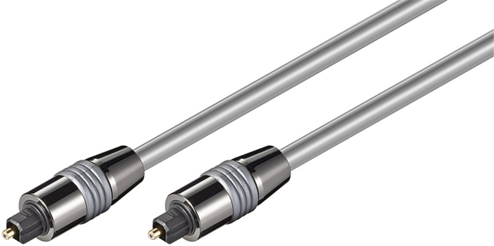 Goobay Toslink-kabel 6 mm med metallpluggar Toslink-kontakt > Toslink-kontakt, ø 6 mm, 1.5 m i gruppen HEMELEKTRONIK / Kablar & Adaptrar / Ljud Digital hos TP E-commerce Nordic AB (C42706)