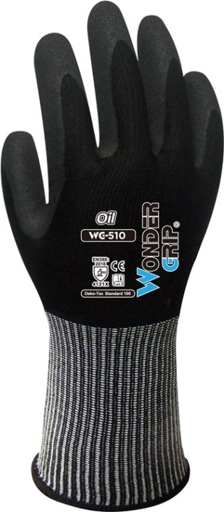 Wonder Grip WG-510 Bilverkstad, flyg- och rymdindustrin, industriellt underhåll, precisionsmontering, byggarbetsplats, Size: M/8 i gruppen HEM, HUSHÅLL & TRÄDGÅRD / Verktyg / Arbetshandskar hos TP E-commerce Nordic AB (C42838)