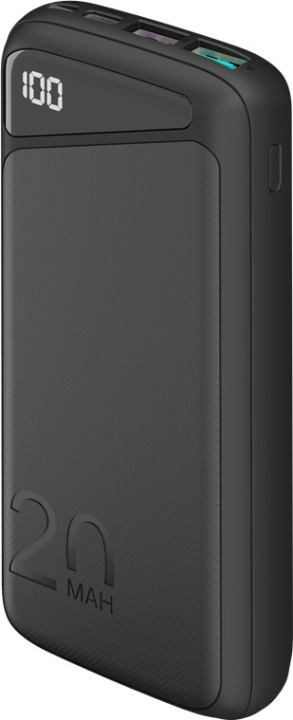 Goobay Snabbladdning Powerbank 20.000 mAh (USB-C™ PD, QC 3.0) Kraftfull powerbank med statusdisplay, kompatibel med Quick Charge i gruppen SMARTPHONE & SURFPLATTOR / Laddare & Kablar / Powerbanks hos TP E-commerce Nordic AB (C42872)