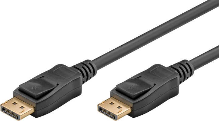 Goobay DisplayPort™-anslutningskabel 2.1, Displayport™ plugg > Displayport™ plugg, 2 m i gruppen DATORER & KRINGUTRUSTNING / Datorkablar / DisplayPort / Kablar hos TP E-commerce Nordic AB (C43127)