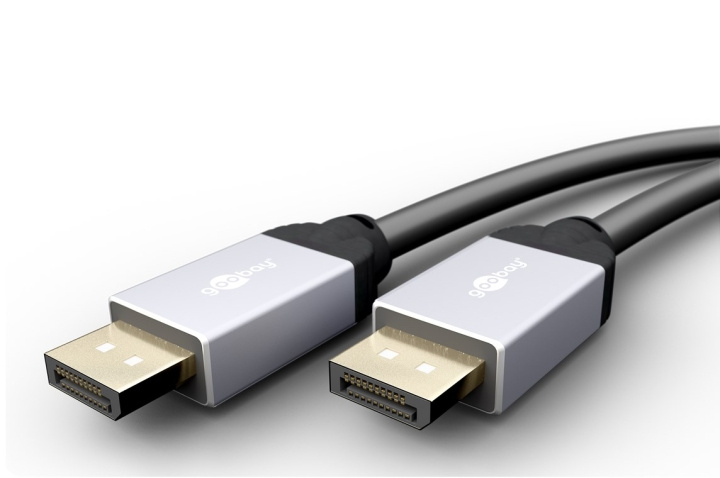 Goobay DisplayPort™-anslutningskabel Displayport™ plugg > Displayport™ plugg, 1.5 m i gruppen DATORER & KRINGUTRUSTNING / Datorkablar / DisplayPort / Kablar hos TP E-commerce Nordic AB (C43453)
