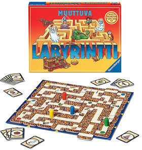 Ravensburger Changing Labyrinth brädspel i gruppen LEKSAKER, BARN- & BABYPRODUKTER / Leksaker / Sällskapsspel / Familjespel hos TP E-commerce Nordic AB (C43812)