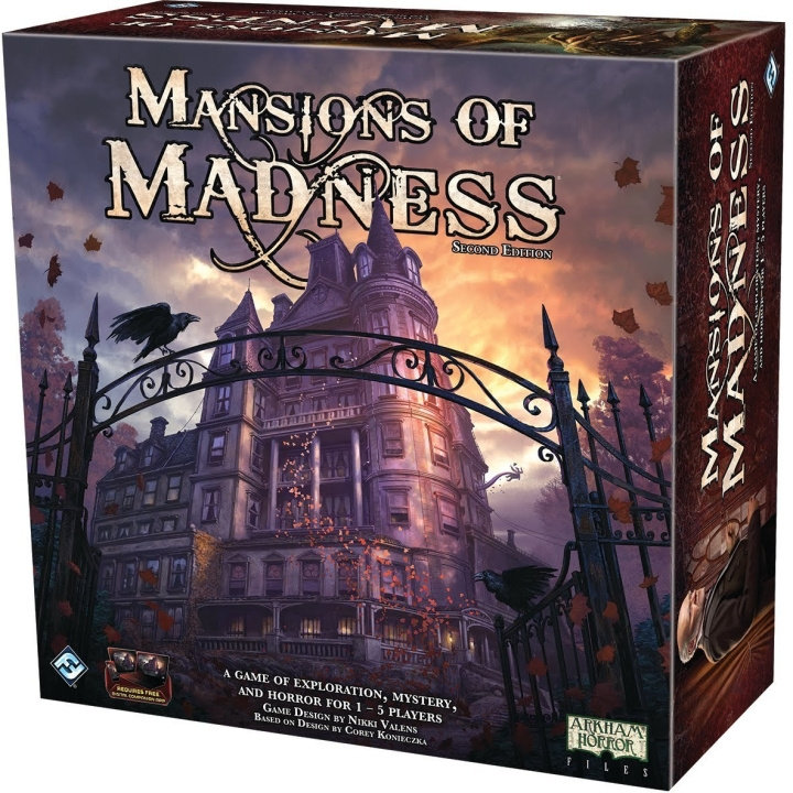 Mansions of Madness brädspel, andra upplagan i gruppen LEKSAKER, BARN- & BABYPRODUKTER / Leksaker / Sällskapsspel / Familjespel hos TP E-commerce Nordic AB (C43814)