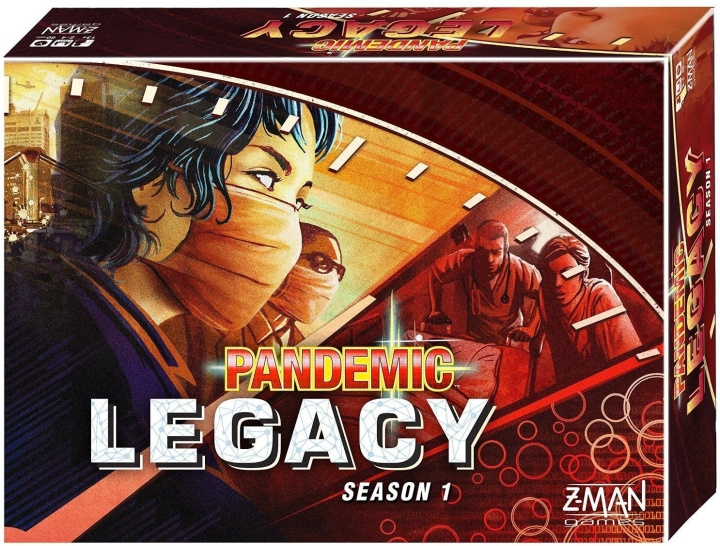 Pandemic: Legacy säsong 1 brädspel, rött i gruppen LEKSAKER, BARN- & BABYPRODUKTER / Spel / Sällskapsspel hos TP E-commerce Nordic AB (C43816)