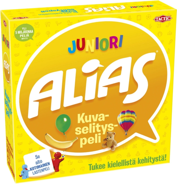 Tactic Junior Alias ​​brädspel i gruppen LEKSAKER, BARN- & BABYPRODUKTER / Leksaker / Sällskapsspel / Familjespel hos TP E-commerce Nordic AB (C43818)