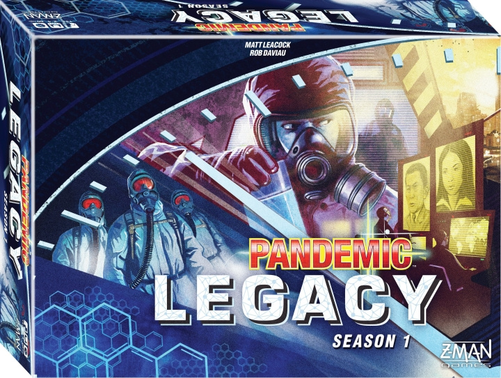 Pandemic: Legacy säsong 1 brädspel, blå i gruppen LEKSAKER, BARN- & BABYPRODUKTER / Spel / Sällskapsspel hos TP E-commerce Nordic AB (C43820)