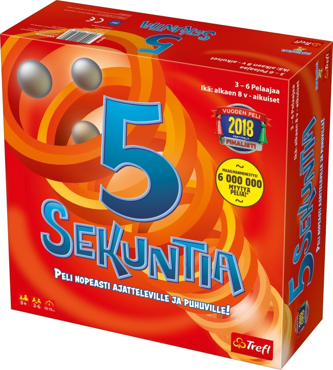 TREFL 5 sekunders brädspel i gruppen LEKSAKER, BARN- & BABYPRODUKTER / Spel / Sällskapsspel hos TP E-commerce Nordic AB (C43822)