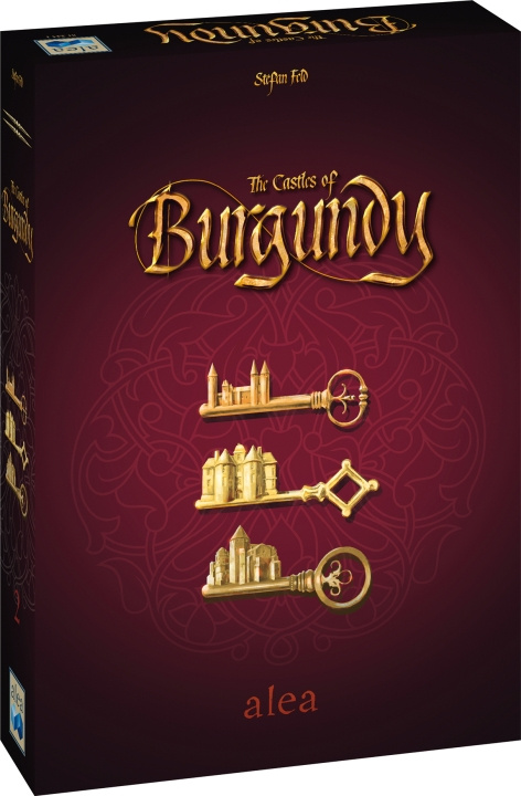 Ravensburger The Castles of Burgundy brädspel, ENG i gruppen LEKSAKER, BARN- & BABYPRODUKTER / Leksaker / Sällskapsspel / Familjespel hos TP E-commerce Nordic AB (C43823)