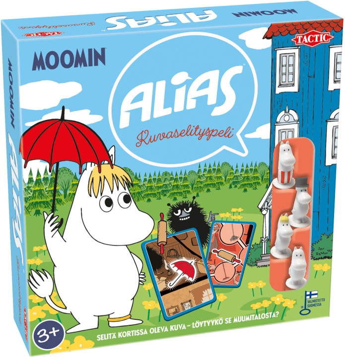 Mumin Alias ​​brädspel i gruppen LEKSAKER, BARN- & BABYPRODUKTER / Leksaker / Sällskapsspel / Familjespel hos TP E-commerce Nordic AB (C43832)