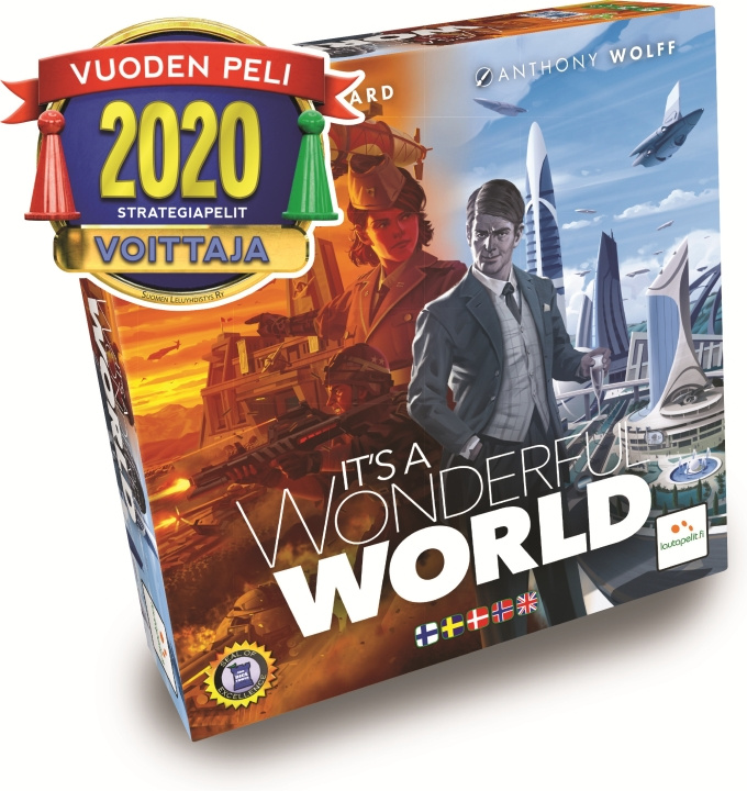 Its a Wonderful World - strategispel i gruppen LEKSAKER, BARN- & BABYPRODUKTER / Leksaker / Sällskapsspel / Familjespel hos TP E-commerce Nordic AB (C43833)