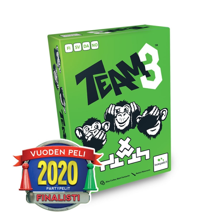 Team3 partyspel i gruppen LEKSAKER, BARN- & BABYPRODUKTER / Spel / Sällskapsspel hos TP E-commerce Nordic AB (C43835)
