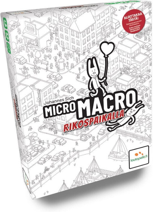 MicroMacro På brottsplatsen i gruppen LEKSAKER, BARN- & BABYPRODUKTER / Leksaker / Sällskapsspel / Familjespel hos TP E-commerce Nordic AB (C43841)