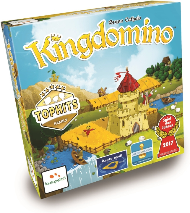 Kingdomino brädspel i gruppen LEKSAKER, BARN- & BABYPRODUKTER / Leksaker / Sällskapsspel / Familjespel hos TP E-commerce Nordic AB (C43853)
