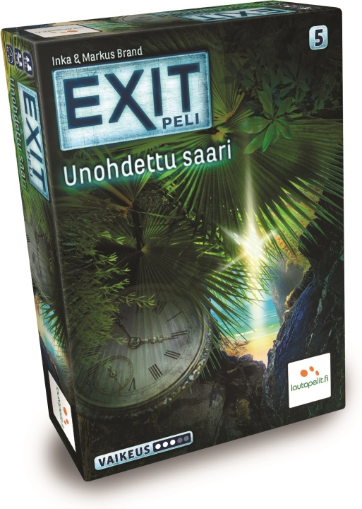 EXIT: The Forgotten Island escape room-spel i gruppen LEKSAKER, BARN- & BABYPRODUKTER / Leksaker / Sällskapsspel / Familjespel hos TP E-commerce Nordic AB (C43859)