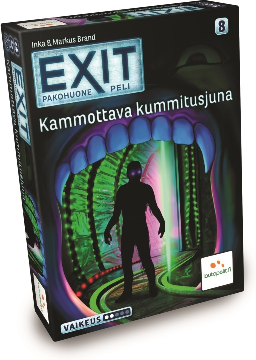 EXIT: Ghost Train escape room-spel i gruppen LEKSAKER, BARN- & BABYPRODUKTER / Leksaker / Sällskapsspel / Familjespel hos TP E-commerce Nordic AB (C43862)