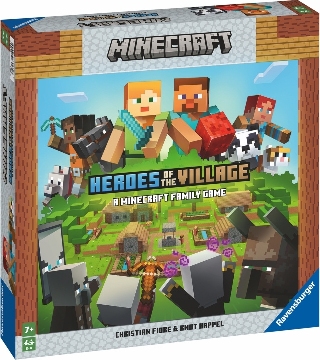 Minecraft Heroes - Save The Village brädspel i gruppen LEKSAKER, BARN- & BABYPRODUKTER / Leksaker / Sällskapsspel / Familjespel hos TP E-commerce Nordic AB (C43880)
