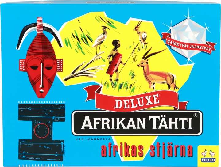 African Star Deluxe brädspel i gruppen LEKSAKER, BARN- & BABYPRODUKTER / Leksaker / Sällskapsspel / Familjespel hos TP E-commerce Nordic AB (C43883)