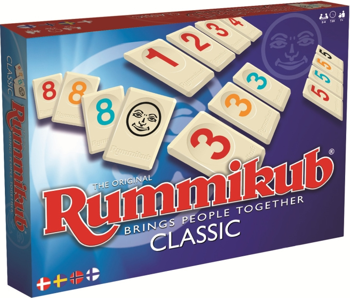 Rummikub Classic brädspel i gruppen LEKSAKER, BARN- & BABYPRODUKTER / Leksaker / Sällskapsspel / Familjespel hos TP E-commerce Nordic AB (C43885)