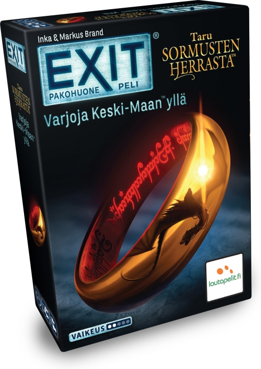 EXIT The Lord of the Rings - Shadows over Central Earth escape room-spel i gruppen LEKSAKER, BARN- & BABYPRODUKTER / Spel / Sällskapsspel hos TP E-commerce Nordic AB (C43889)