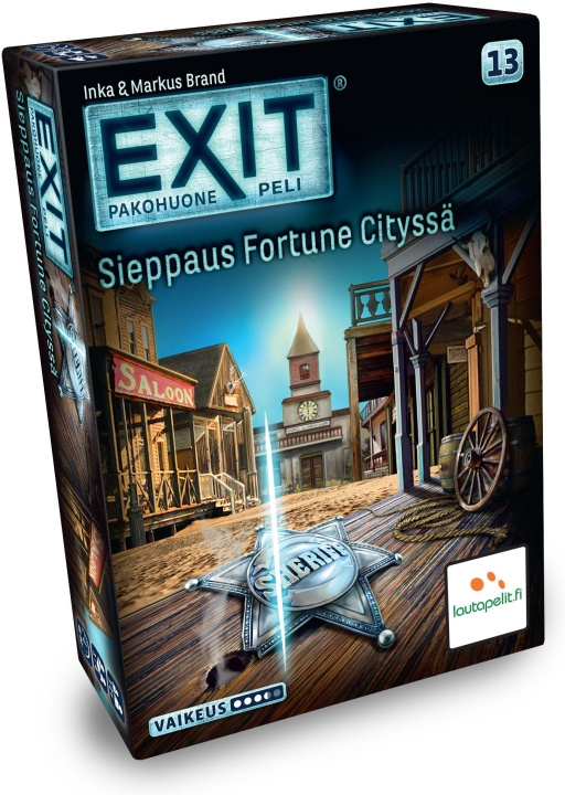 EXIT Kidnappning i Fortune City escape room-spel i gruppen LEKSAKER, BARN- & BABYPRODUKTER / Leksaker / Sällskapsspel / Familjespel hos TP E-commerce Nordic AB (C43890)