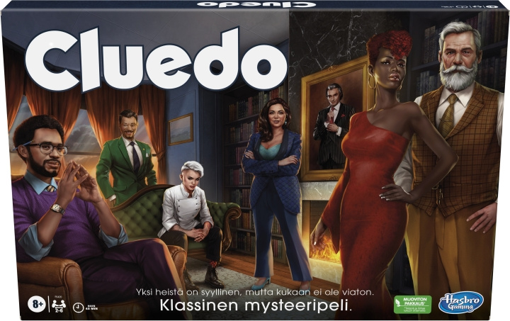 Hasbro Cluedo Classic brädspel, på finska i gruppen LEKSAKER, BARN- & BABYPRODUKTER / Leksaker / Sällskapsspel / Familjespel hos TP E-commerce Nordic AB (C43892)