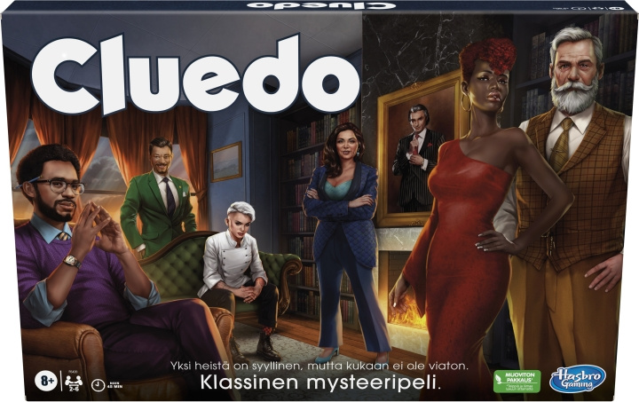 Hasbro Cluedo Classic brädspel, på finska i gruppen LEKSAKER, BARN- & BABYPRODUKTER / Spel / Sällskapsspel hos TP E-commerce Nordic AB (C43892)