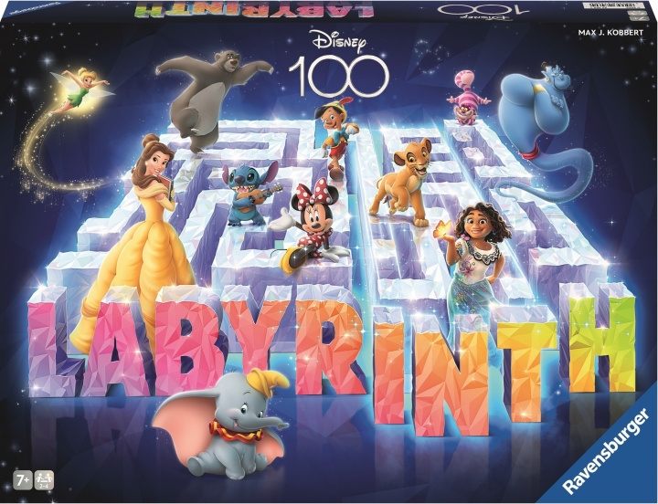Ravensburger Disney Labyrinth 100th Anniversary Edition - Brädspel i gruppen LEKSAKER, BARN- & BABYPRODUKTER / Leksaker / Sällskapsspel / Familjespel hos TP E-commerce Nordic AB (C43899)