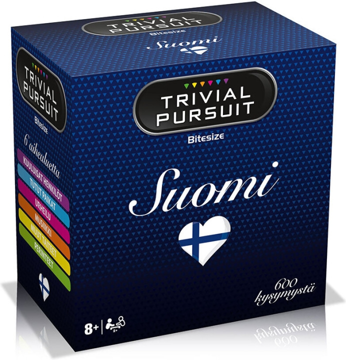 Trivial Pursuit - Finland, ytterligare frågor i gruppen LEKSAKER, BARN- & BABYPRODUKTER / Spel / Sällskapsspel hos TP E-commerce Nordic AB (C43909)