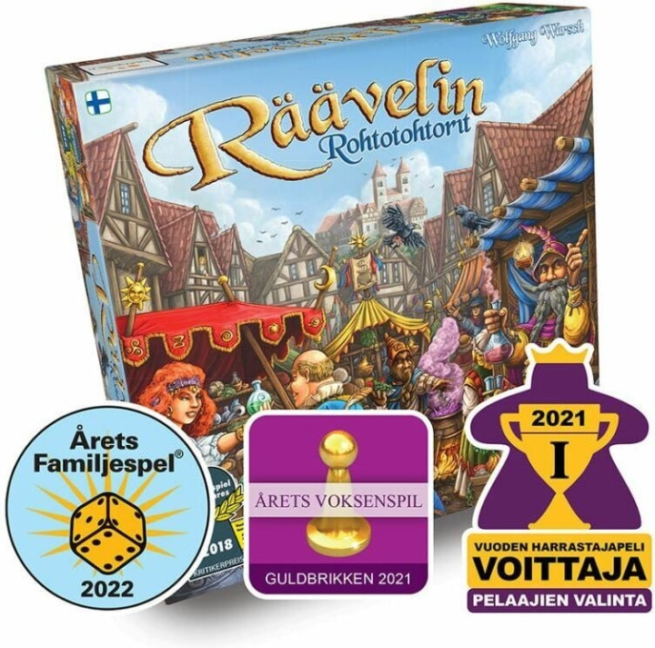 Räävelis örtläkare - brädspel i gruppen LEKSAKER, BARN- & BABYPRODUKTER / Spel / Sällskapsspel hos TP E-commerce Nordic AB (C43917)