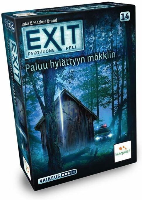 EXIT Återvänd till den övergivna stugan - escape room game, 2023 i gruppen LEKSAKER, BARN- & BABYPRODUKTER / Spel / Sällskapsspel hos TP E-commerce Nordic AB (C43919)