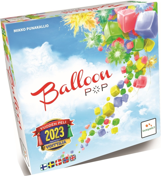 Ballongpop - familjespel i gruppen LEKSAKER, BARN- & BABYPRODUKTER / Spel / Sällskapsspel hos TP E-commerce Nordic AB (C43921)