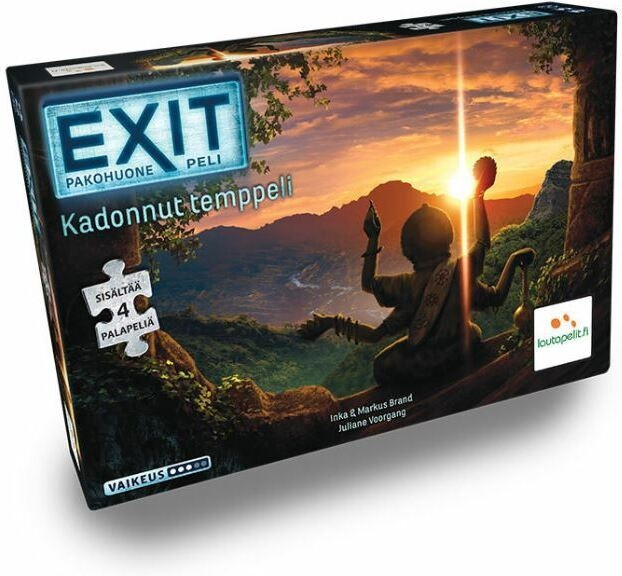 EXIT Puzzle The Lost Temple - escape room pussel i gruppen LEKSAKER, BARN- & BABYPRODUKTER / Leksaker / Sällskapsspel / Familjespel hos TP E-commerce Nordic AB (C43926)